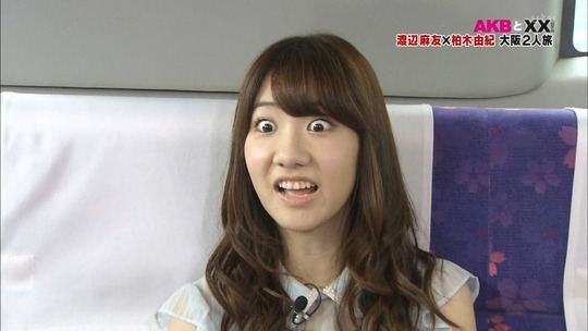 まゆゆきりん大阪二人旅100