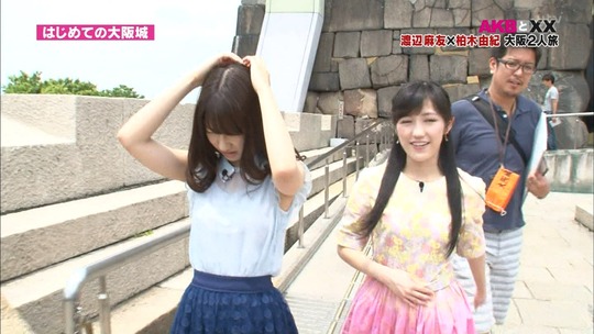 まゆゆきりん大阪二人旅25