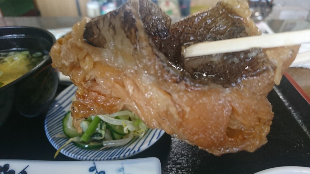 本日の日替わり定食 マトウダイの煮付け 750円 甘じょっぱくてとてもおいしかったですよ うお政 泉崎村行って来ました 富山のくすり屋さんの旅日記