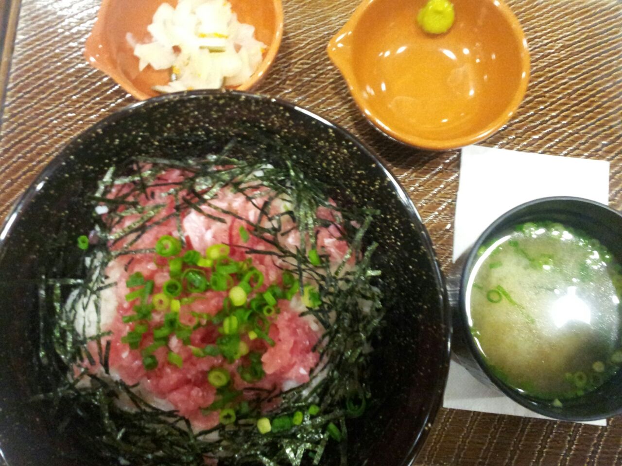 これはウマイ たまには和食もいいもんだ 本日のディナー まぐろのたたきご飯 ガスト本宮インター店 富山のくすり屋さんの旅日記