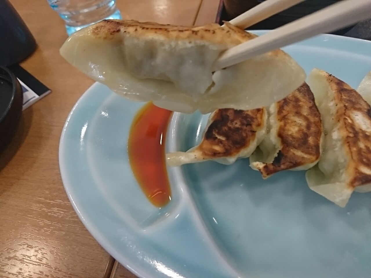 Go To Eatチケット購入して山盛り野菜炒め定食とギョーザ食べて来ました あ おいしかった 今日もまんぷく まんぷくでした 富山のくすり屋さんの旅日記