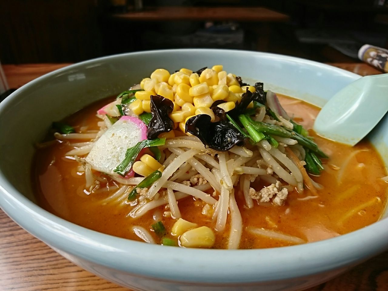 やめてヘタなウソ ウソじゃないよ カラシ味噌ラーメンならここだぜ ッと 果樹園地帯の中にある 正華飯店 須賀川市行って来ました 本当にマイウ ですよ 富山のくすり屋さんの旅日記