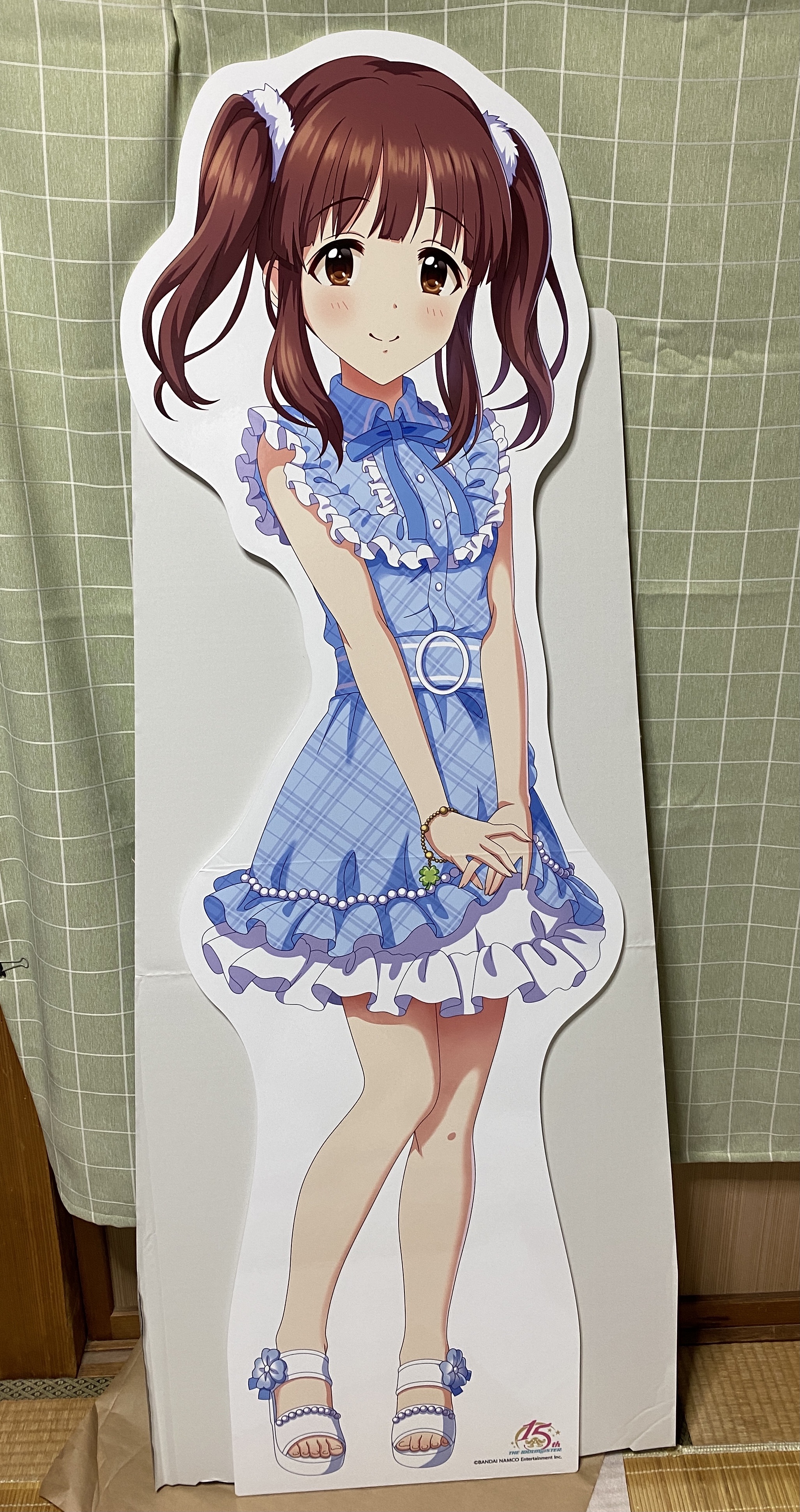 智絵里ちゃんの等身大スタンディで実質等身大POPデビューですねって話