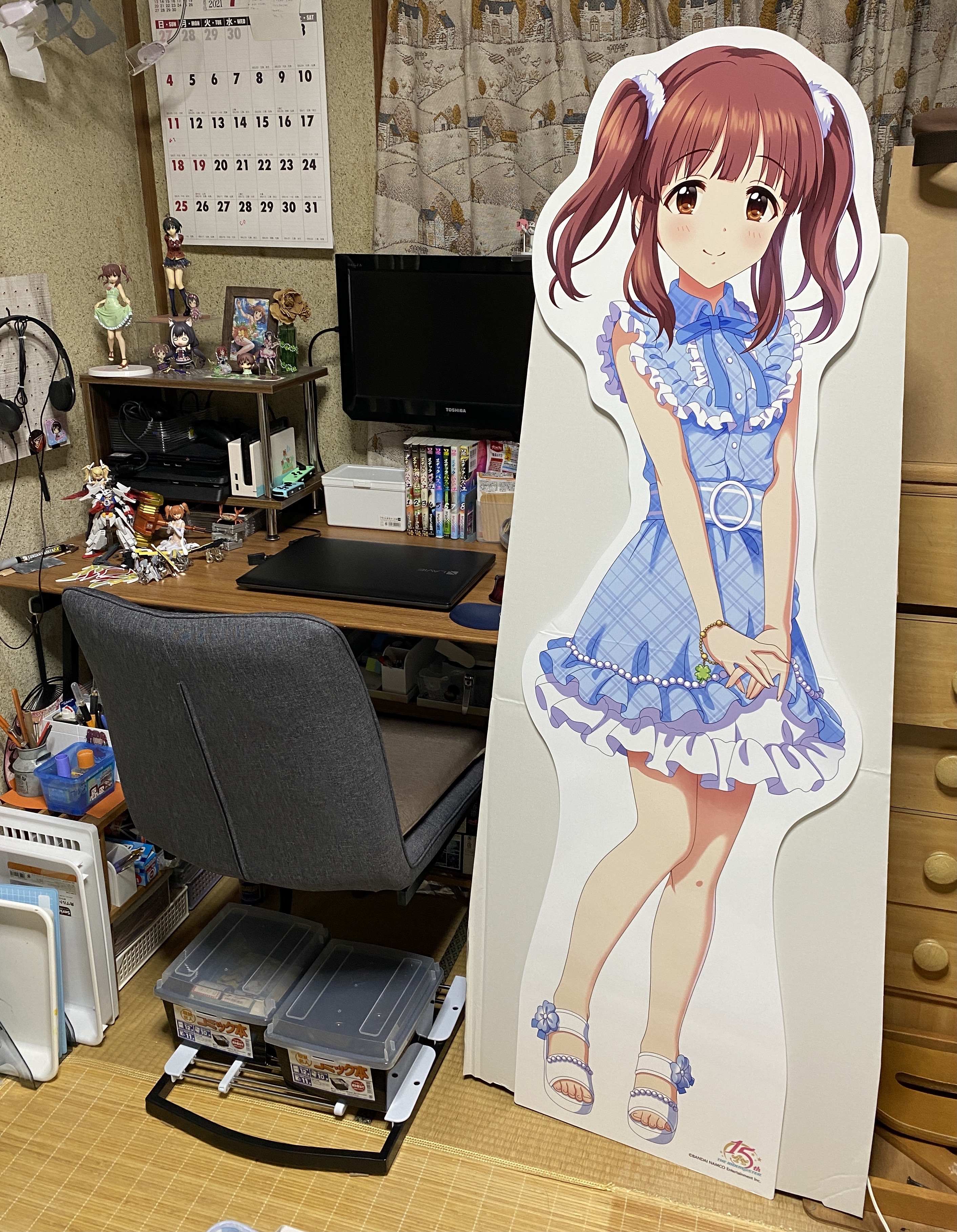 智絵里ちゃんの等身大スタンディで実質等身大popデビューですねって話 卒業できないオタクの日常 智絵里ちゃんの等身大スタンディで実質等身大popデビューですねって話 卒業できないオタクの日常
