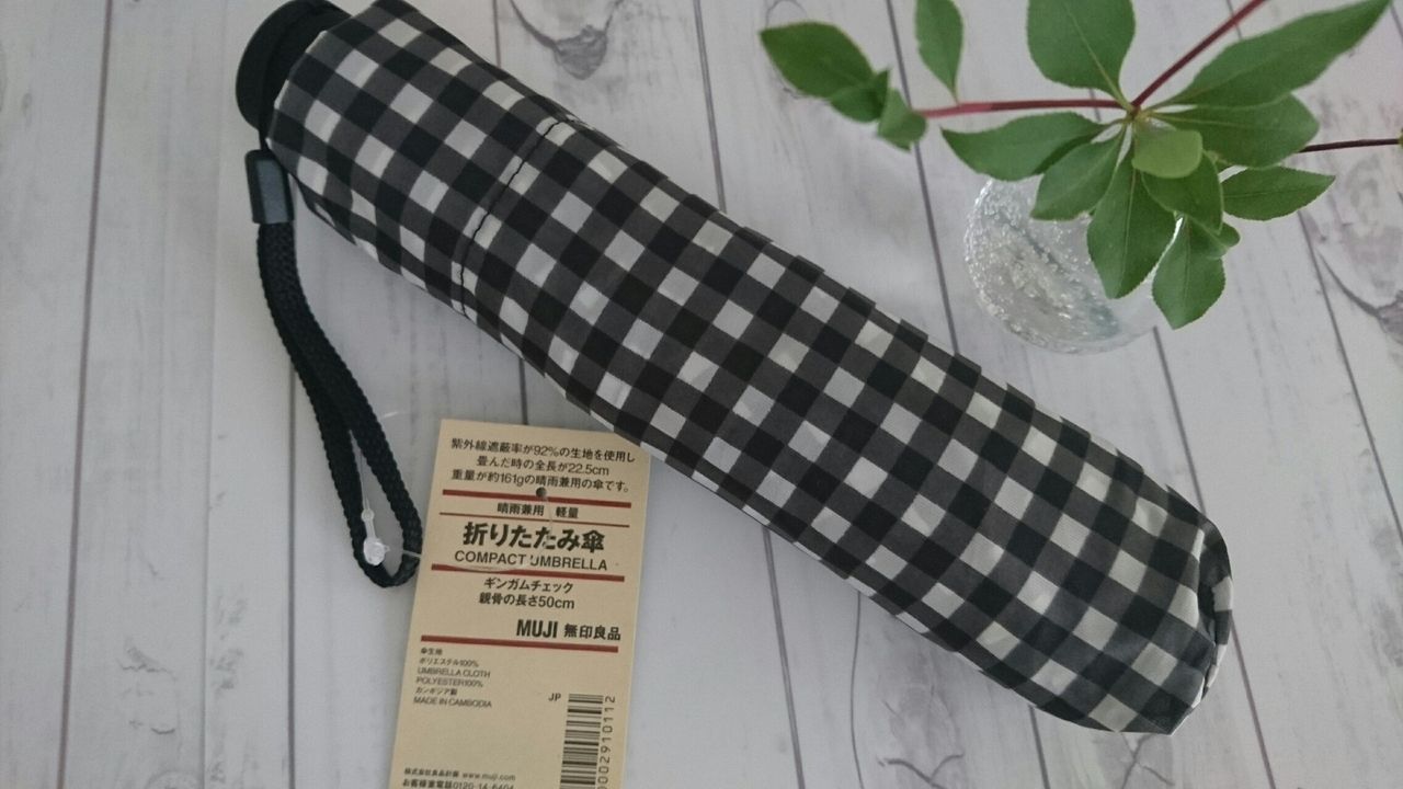 無印良品週間 折りたたみ傘やバウムなど買った物いろいろ Snow Crystal