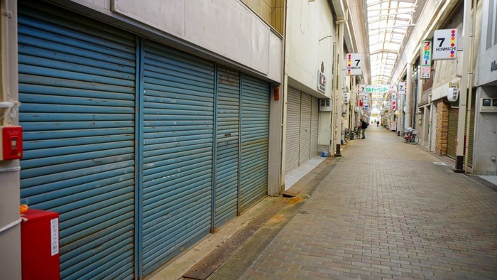 洲本市アーケード街14