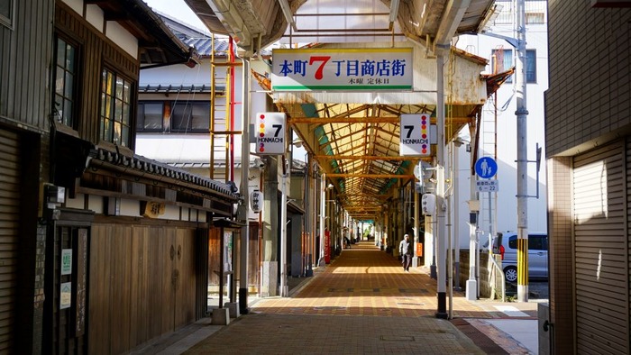 洲本市アーケード街23