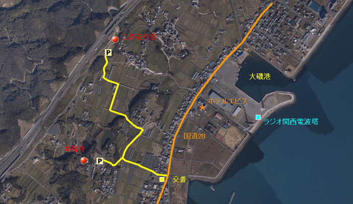 地図 この花の里1