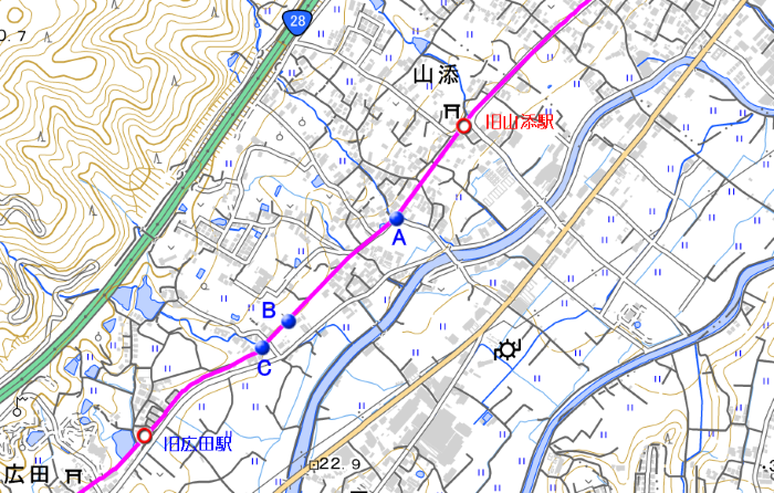 地図　淡路鉄道1