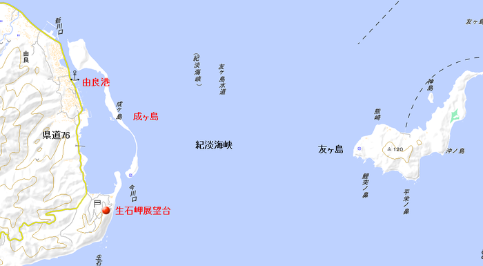 地図　生石公園5