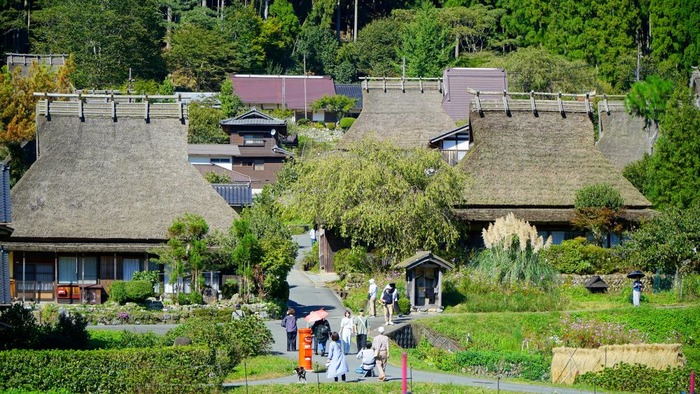 美山かやぶきの里10