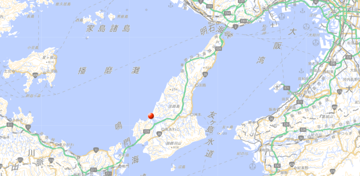 地図　慶野松原1