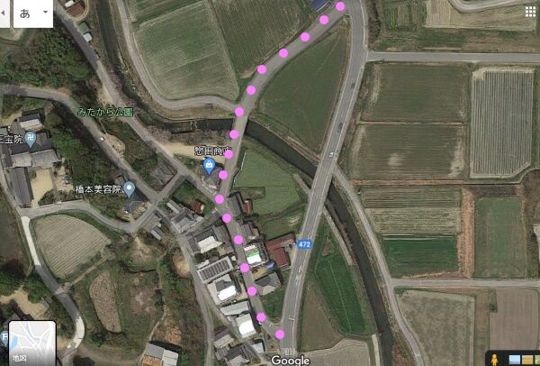 地図　県道66号線3