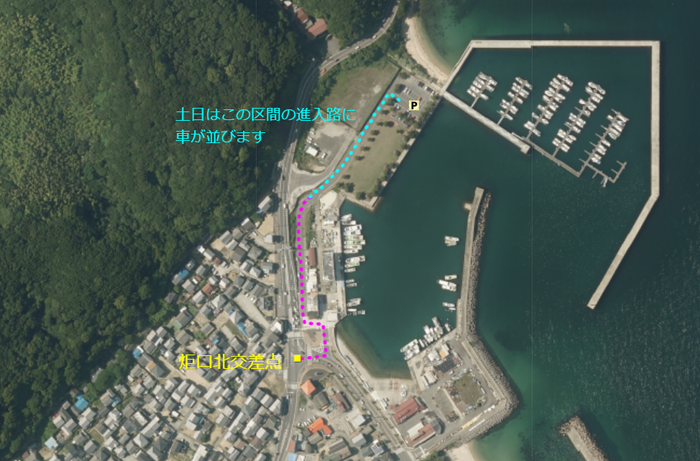 地図　炬口漁港3