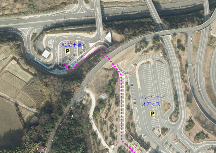 淡路島公園A1駐車場