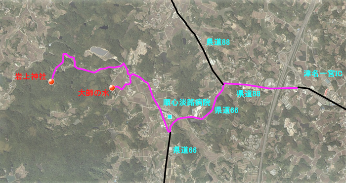 地図　大師の水3