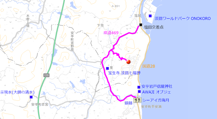 地図 海平の郷2