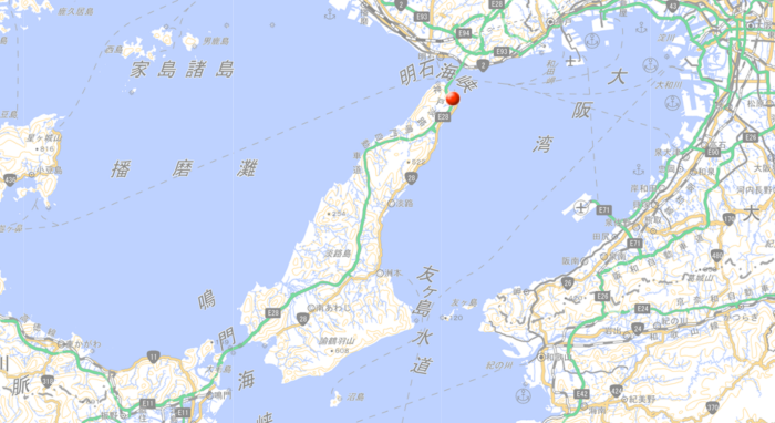 淡路島岩屋地区