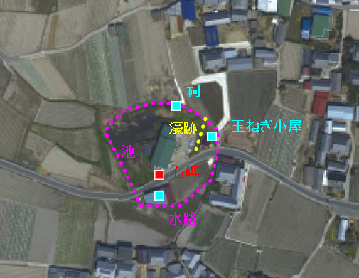 地図 城の腰城1
