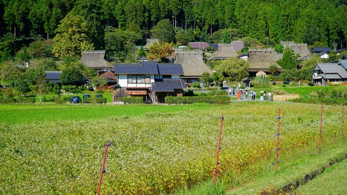 美山かやぶきの里4