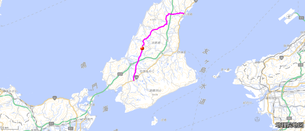 地図　県道66号線3