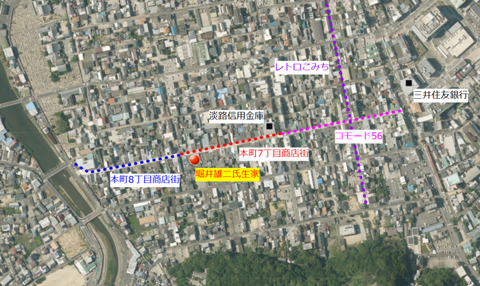 洲本市アーケード街51