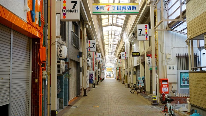 洲本市アーケード街17