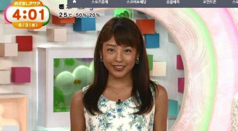 韓国人 日本の日焼けしたアナウンサーが可愛すぎるんだが 韓国人の反応 Adニュース速報