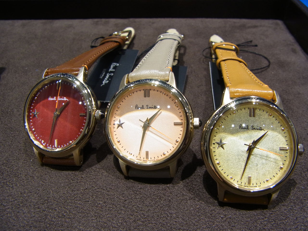 ポールスミス秋冬の新作入荷☆ : THE WATCH SHOP. のブログ
