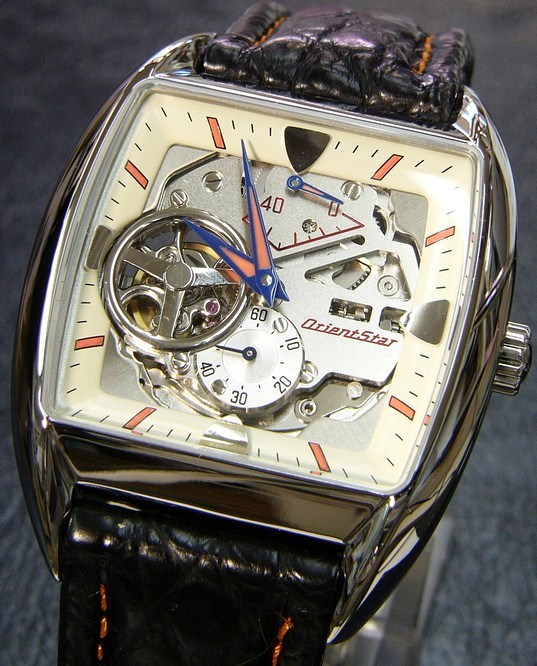 オリエントスター レトロフューチャー カーモデル（レッド）自動巻き腕時計