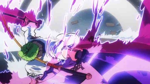 Onepiece アニメワンピースさん 神作画連発で鬼滅を超えるw まんがりあ Ch Onepiece アニメワンピースさん 神作画連発で鬼滅を超えるw まんがりあ Ch