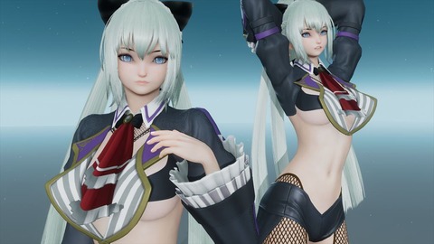 MOD紹介 [HS2] Rabbit Joker - DoA (outfit) : ひとりごちる ゲーム日記 改