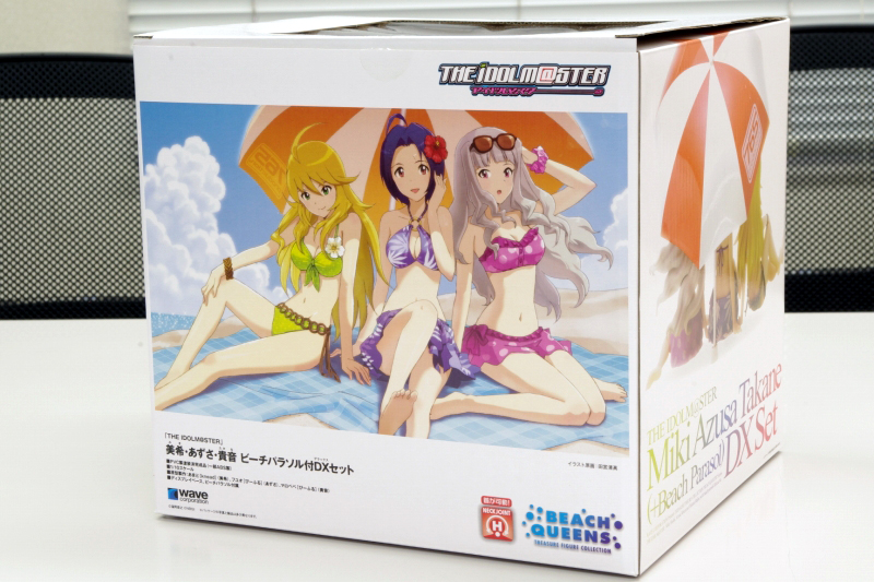 好評発売中! 製品サンプル紹介! 美希・あずさ・貴音 ビーチ