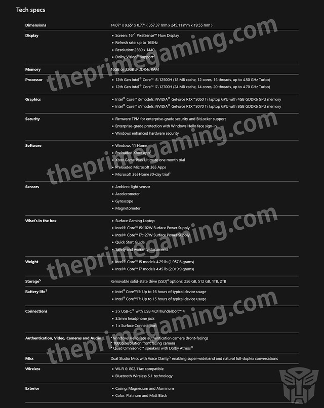 Microsoft-Surface-Gaming-Laptop-Specs-Leak