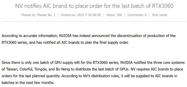 Board-Channels-RTX-3060-Discontinuation