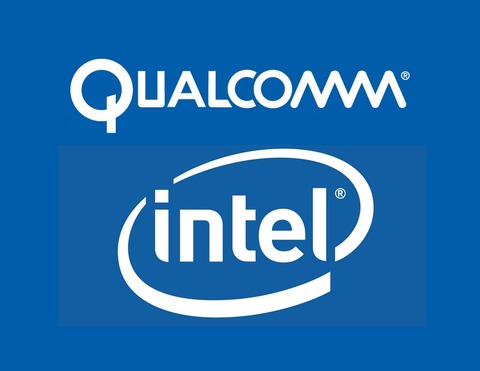 Qualcomm_-intel-logo