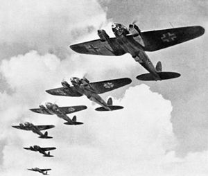 He-111編隊