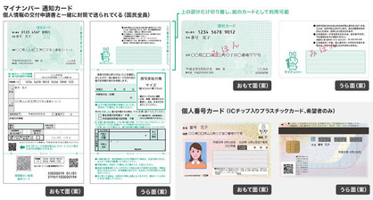 マイナンバー通知カード