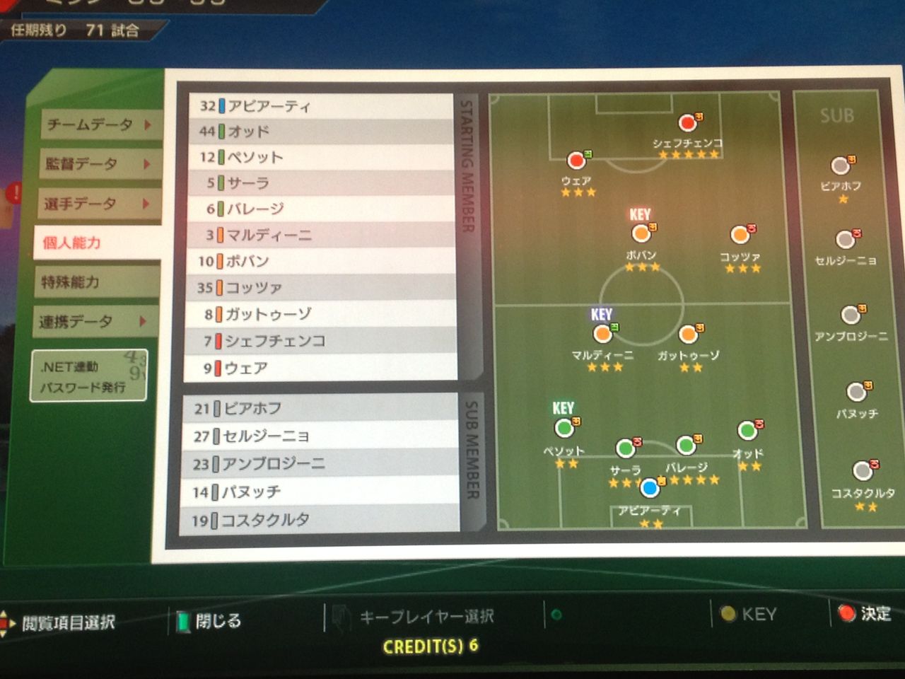 ミランプレイ日記 愛すべき戦士達 Nobuakiのwccf使用感 雑記 ブログ ミランプレイ日記 愛すべき戦士達 Nobuakiのwccf使用感 雑記 ブログ