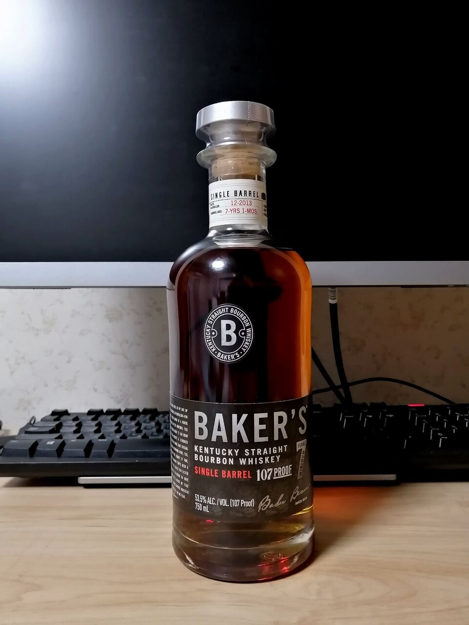 ベイカーズ 7年 ベイカーズ7年 7年旧ボトル 107プルーフ 750ml w