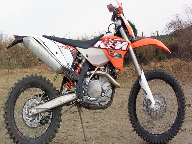 Ktm 400 Exc オフロードバイク インプレッション 試乗の記録