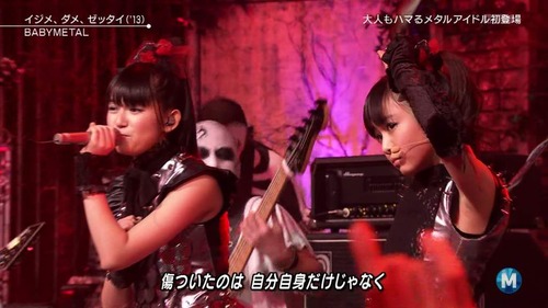 BABYMETAL Mステ画像-225815