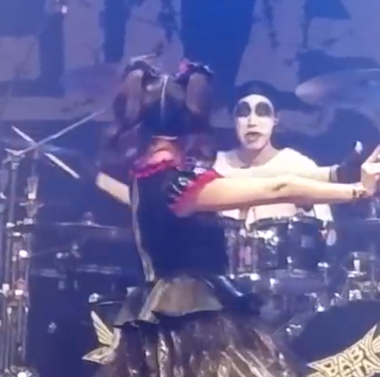 Babymetal La公演 青山神vsmoa変顔対決映像 Babymatometal