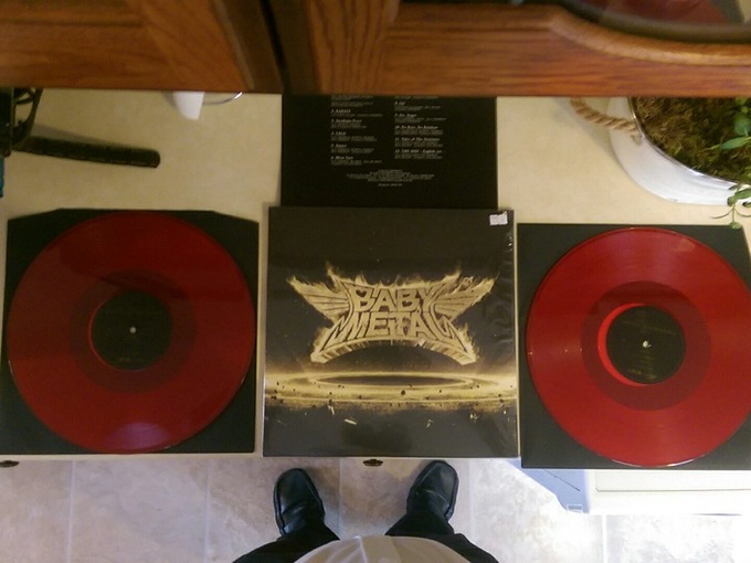BABYMETAL「Record Store Day 2017限定 赤い2ndLP」 BABYmatoMETAL