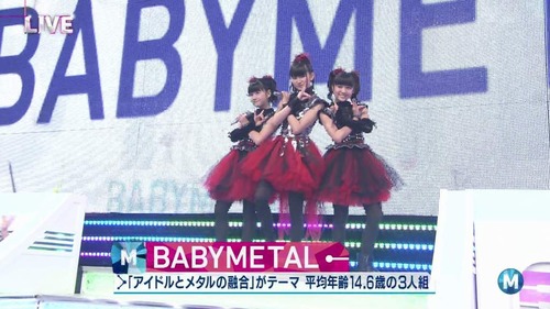 BABYMETAL Mステ画像-225211