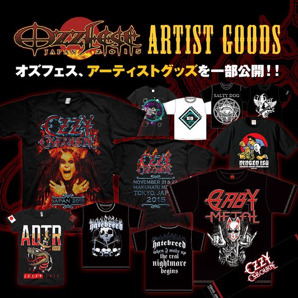 【新品】BABYMETAL オズフェス2015Tシャツ