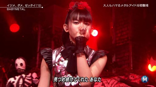 BABYMETAL Mステ画像-225824