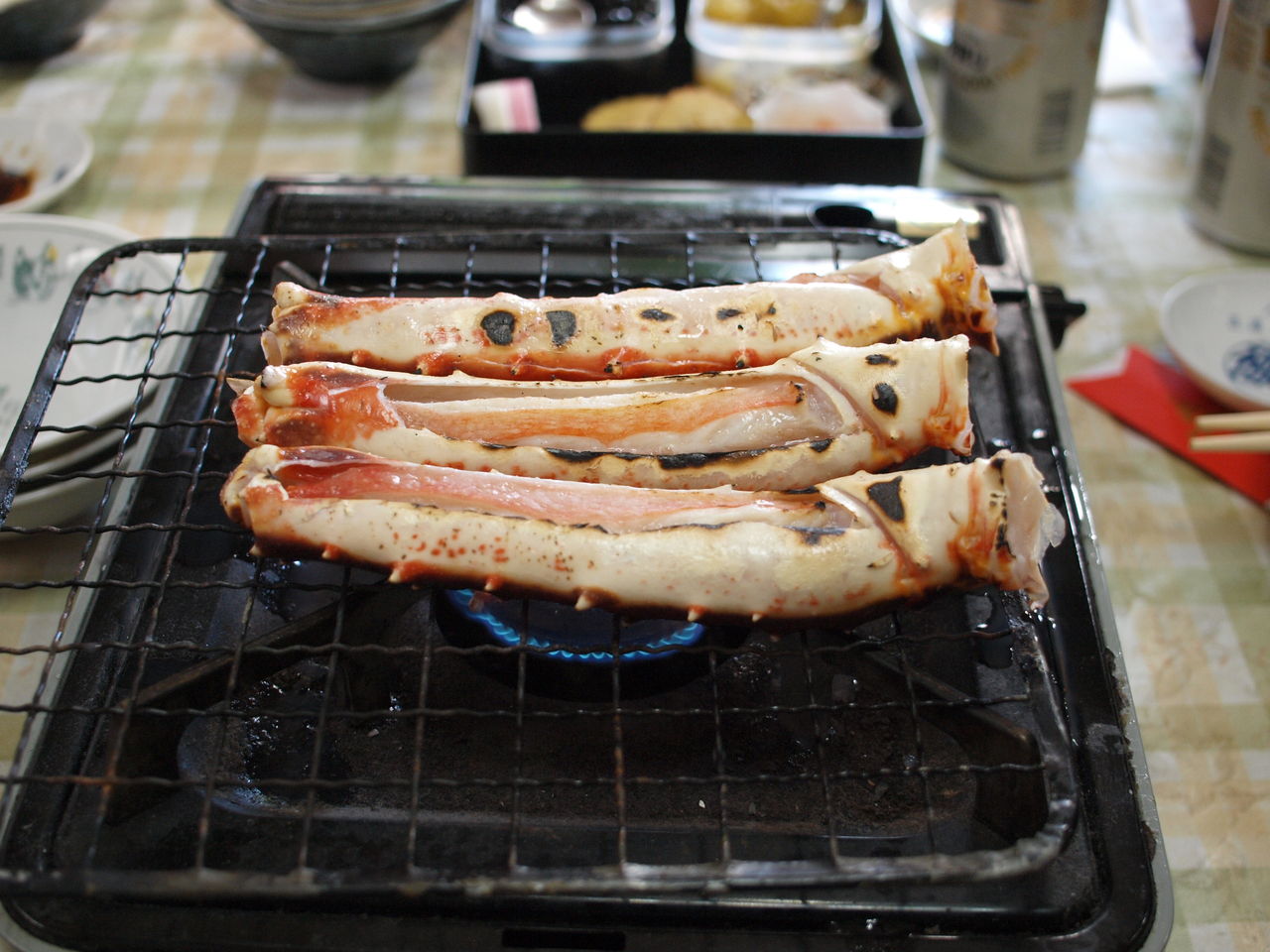正月のご馳走 メインは焼きガニ ｗｅｂカノ誌 るんるんクッキングぷらす