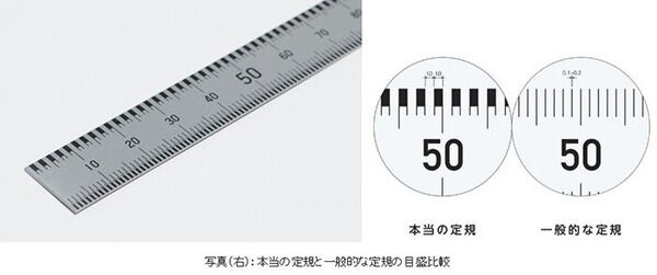 【画像】 コクヨが正確な1mmを測れる「本当の定規」全国発売