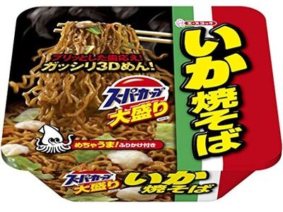 【悲報】エースコックの『大盛りいか焼きそば』が3月末で生産を終了、終売するらしい……